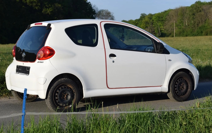 Toyota Aygo cena 4400 przebieg: 85400, rok produkcji 2008 z Karpacz małe 46